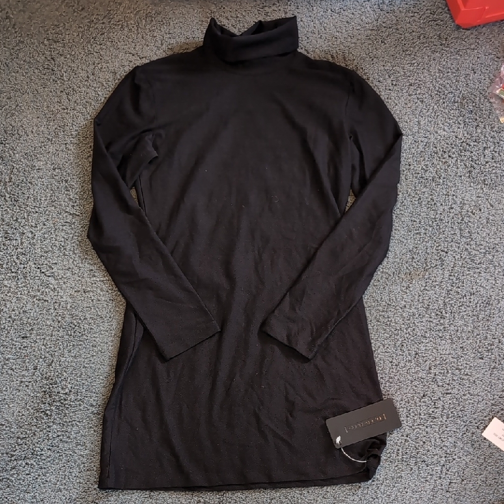 Alphalete Black Turtleneck Dress